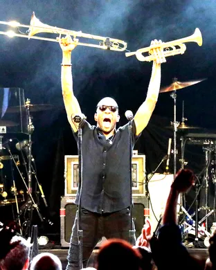 Live concert by Trombone Shorty And Orleans Avenue