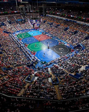 Chattanooga Mocs Wrestling vs. Appalachian State Mountaineers sports event